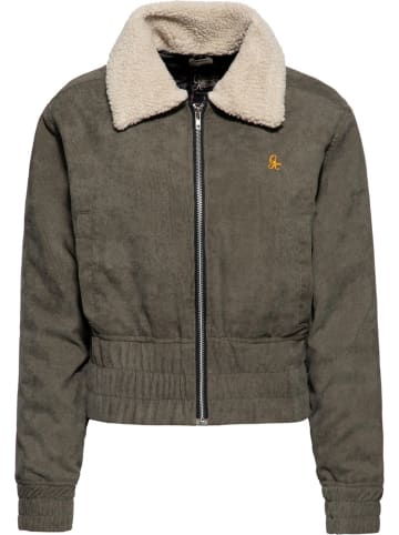 Queen Kerosin Jacke "Fliegerjacke Qk" in Grün