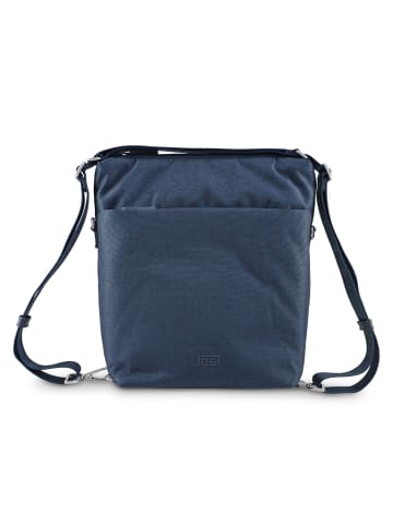 Jost Bergen Schultertasche RFID Schutz 25 cm in blau