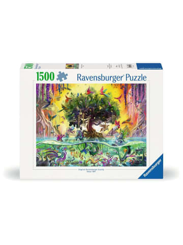 Ravensburger Puzzle 1.500 Teile Erwachsenenpuzzle 1500 Teile - Das Einhorn aus dem See und seine Freunde Ab 14 Jahre in bunt