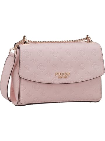 Guess Handtasche Phoebe Conv XBody Flap Logo in Rose Water Logo