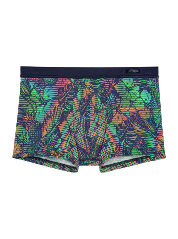 HOM Retro Pants Callum Comfort in navy print