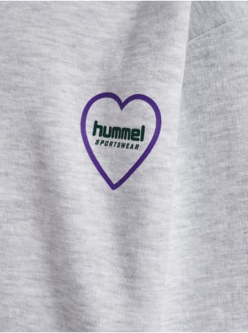 Hummel Kinder Hoodie "Loose Hoodie Heartfield" in Grau