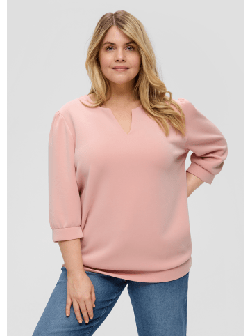 s.Oliver Sweatshirt 3/4 Arm in Pink