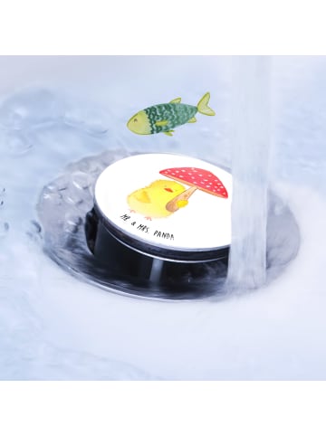 Mr. & Mrs. Panda Waschbecken Abfluss Küken Fliegenpilz ohne Spruch in Weiß