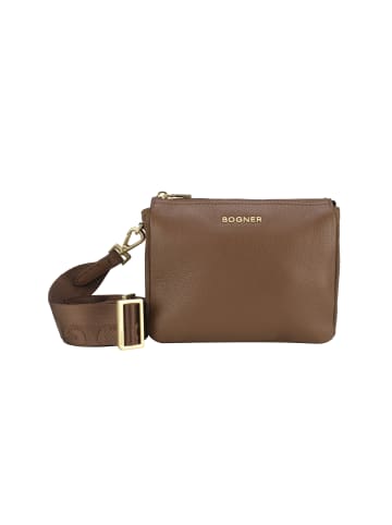 Bogner Schultertasche 'Banff Gulia in Hellbraun 19,50 x 16,50 x 7,00 cm'