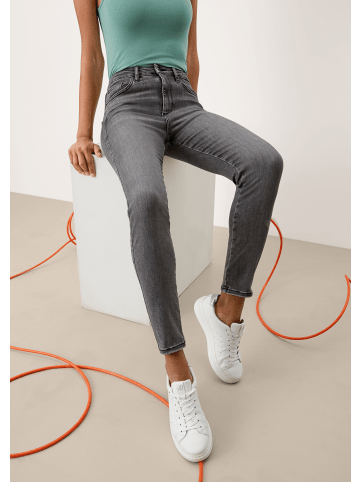 s.Oliver Denim Hose 7/8 in Grau