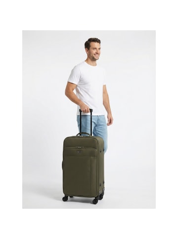 Check.In Sevilla 3.0 4 Rollen Trolley M 67 cm in olive
