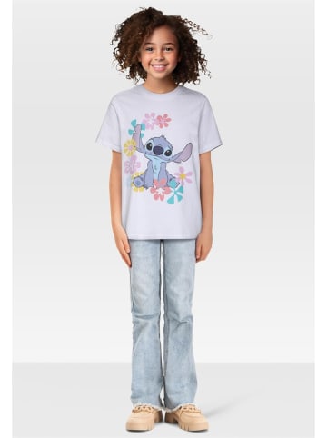 Mister Tee Shirt "Kids Lilio& Stitch Flower Tee" in Weiß