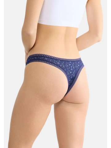 Sloggi Slip 'GO Crush String' in blau