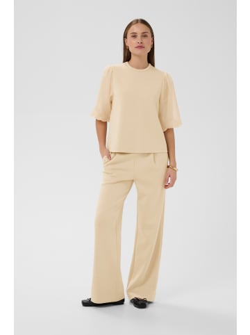 Soaked in Luxury T-shirt SLMarigold Baggy fit in White Pepper
