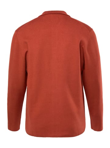 JP1880 Strickjacke in zimtbraun