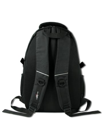 Travel n meet Polyester Freizeitrucksack Travel N Meet Rucksack schwarz ca. 32cm