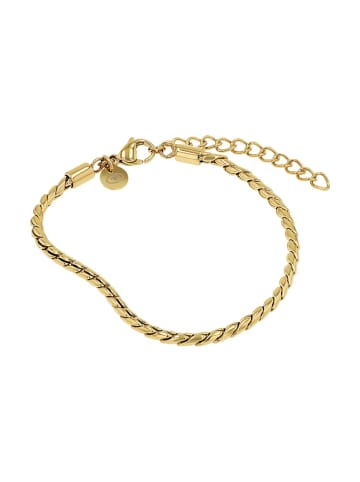 Tom Tailor Armband Edelstahl in gold