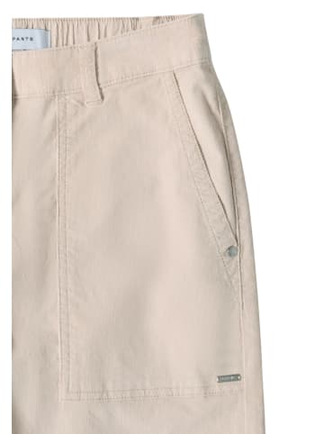 Cecil Wide Leg Cordhose in Beige