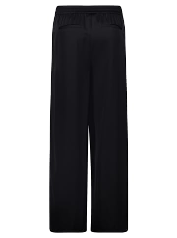 BETTY & CO Schlupfhose mit weitem Bein in Schwarz