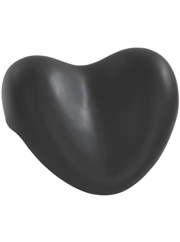 Wenko Badewannenkissen in Herzform in Schwarz, (B) 25 x (H) 20,5 x (L) 11 cm