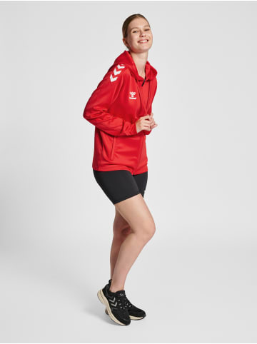 Hummel Reißverschluss Jacke Hmlcore Damen in TRUE RED