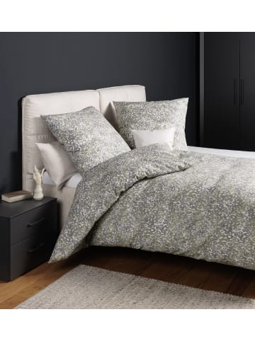Janine Baumwoll Bettwäsche Tango in beige grau