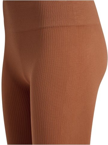 Hummel Hummel Tights Hmlmt Yoga Damen Feuchtigkeitsabsorbierenden Nahtlosen in MOCHA BISQUE