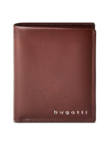 Bugatti Valencia Geldbörse RFID Schutz Leder 12 cm brown