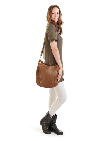 Cluty Shopper echt Leder in cognac