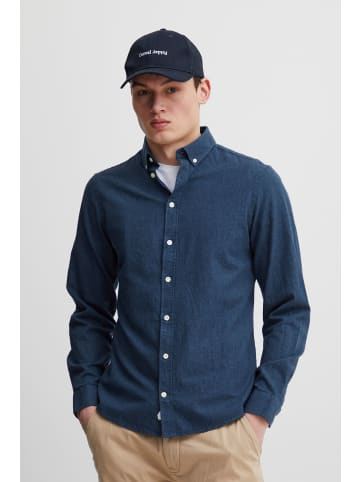 CASUAL FRIDAY Langarmhemd CFAnton LS BD fil a fil shirt in Blau