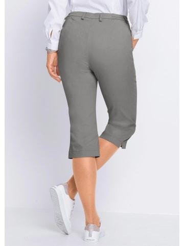 GOLDNER Kurzgröße:  Capri-Jeanshose Carla Sportliche Capri-Jeanshose Carla in grau