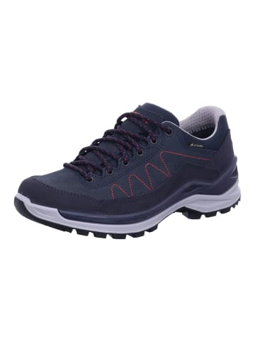 LOWA Outdoorschuh Outdoorschuh in navy/rotholz