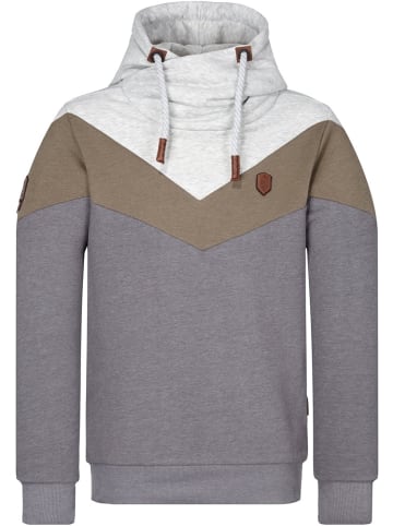 naketano Hoodie "Kifferboarder" in Grau