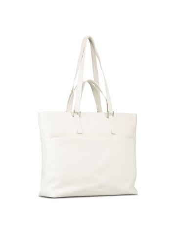 Jost Vika Handtasche Leder 36 cm in offwhite