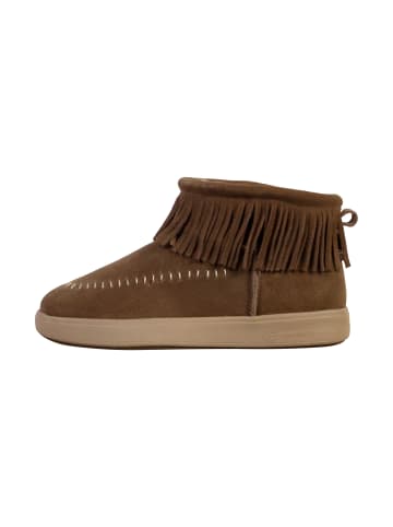 natural world Lederschnürstiefeletten Braun