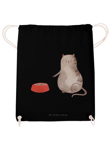 Mr. & Mrs. Panda Beutel Katze Fressen ohne Spruch in Schwarz