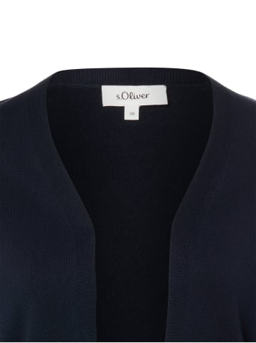 s.Oliver Strickjacke in marine - 0003