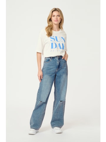 Kaffe Jeans KAmargot Regular fit in Washed Blue Denim