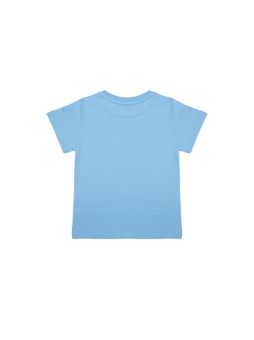 smiler. T-Shirt mini-laugh. in blau