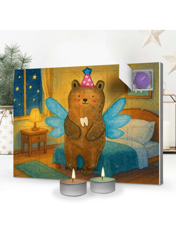 Mr. & Mrs. Panda adventskalender duftkerzen Bär Zahnfee Design o... in Weiß