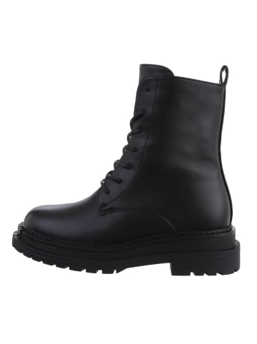 Ital-Design Stiefelette in Schwarz