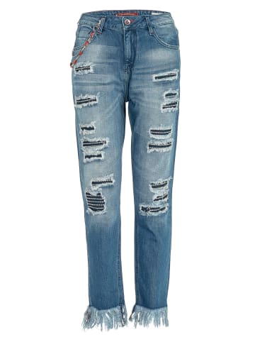 Cipo & Baxx Boyfriend-Jeans in Blue