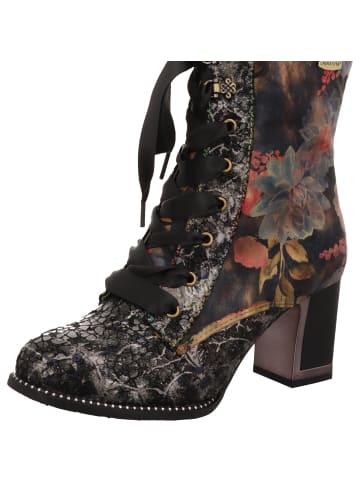 LAURA VITA Schnürschuh in silber