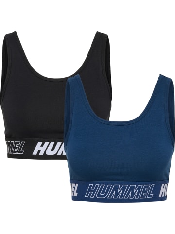 Hummel Hummel Top Hmlte Maja Multisport Damen in BLACK/INSIGINA BLUE