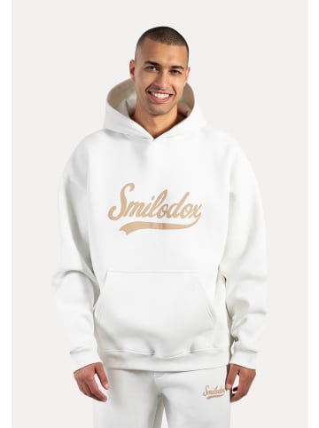 SMILODOX Hoodie Lorik in Creme