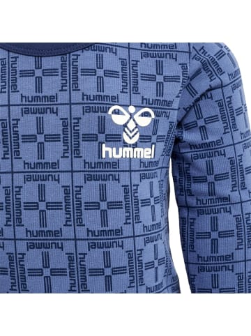 Hummel Outdoor Overall "Check Body Longsleeve" in Blau