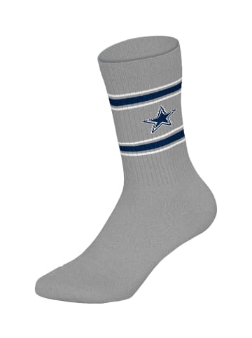 NFL Freizeitsocken Dallas Cowboys Crew in WHT/BLU/GRY