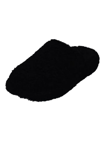 fitflop Hausschuhe iQUSHION D-LUXE PADDED TEDDY SLIPPER in schwarz