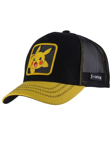 Capslab Capslab Freegun Pokemon Pikachu Cap in Schwarz