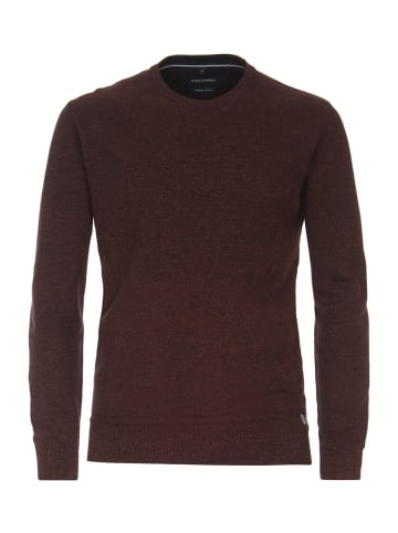 CASAMODA Rundhalspullover für Herren in orange