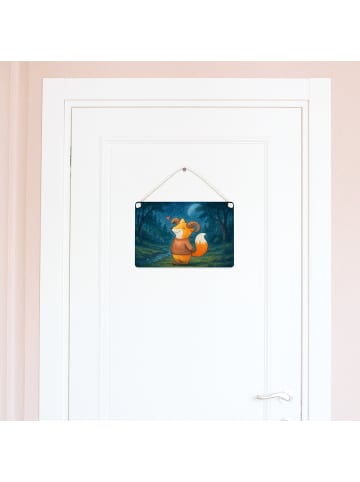Mr. & Mrs. Panda Schild Widder Astologie Design ohne Spruch in Weiß