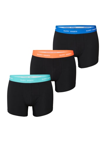 Happy Shorts Retro Pants Jersey in Schwarz