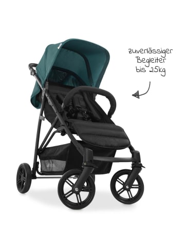 Hauck Buggy & Sportwagen Rapid 4 (bis 25 kg) - Petrol in schwarz,blau