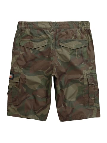 John F. Gee Bermuda in dunkel oliv